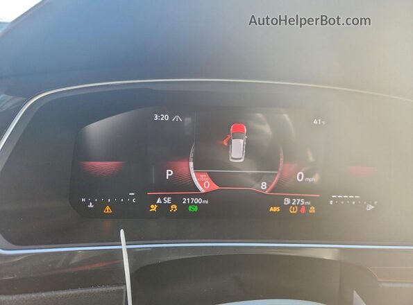 3VV8B7AX7RM136705 2024 VOLKSWAGEN TIGUAN Черный Вид щитка приборов