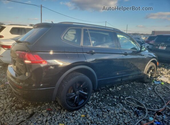 3VV8B7AX7RM136705 2024 VOLKSWAGEN TIGUAN Черный Задняя правая четверть