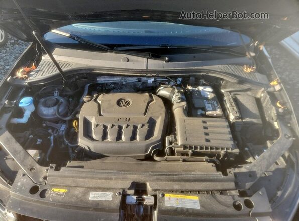 3VV8B7AX7RM136705 2024 VOLKSWAGEN TIGUAN Черный Вид задней части салона