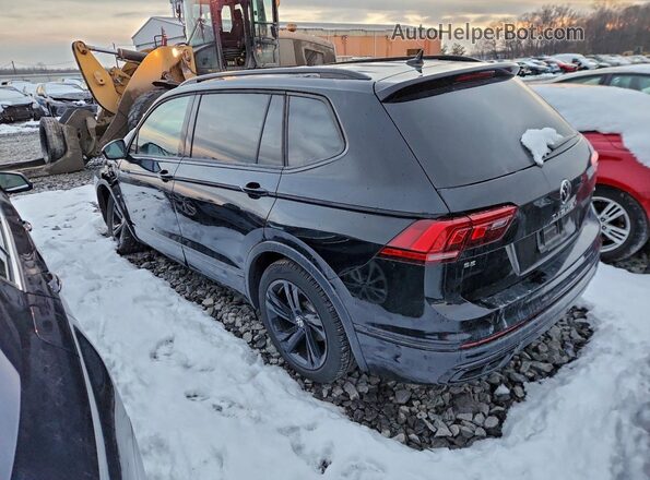 3VV8B7AX7RM136705 2024 VOLKSWAGEN TIGUAN Черный Задняя левая четверть