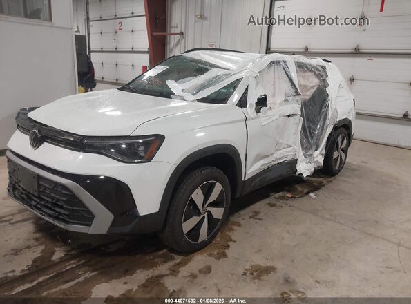 3VV8C7B29SM006883 2025 VOLKSWAGEN TAOS White Передня ліва чверть