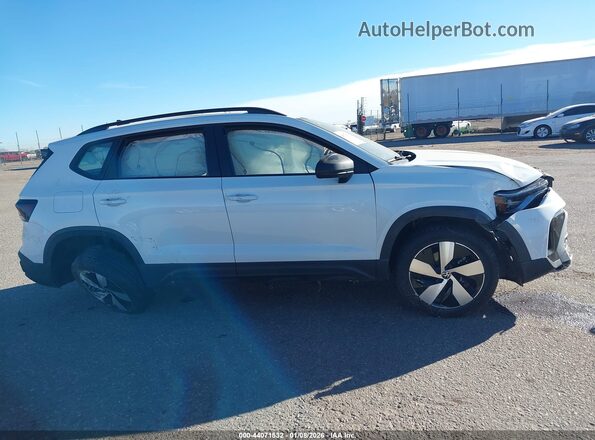 3VV8C7B29SM006883 2025 VOLKSWAGEN TAOS White Вид щитка приладів