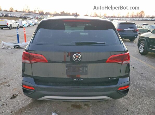 3VV8X7B25RM110334 2024 VOLKSWAGEN TAOS Черный Вид сзади