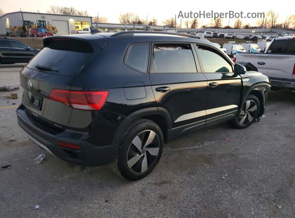 3VV8X7B25RM110334 2024 VOLKSWAGEN TAOS Черный Задняя правая четверть