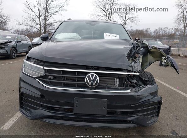 3VVCB7AX1NM099610 2022 VOLKSWAGEN TIGUAN Black Вид спереду