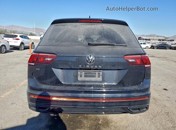 3VVCB7AX3PM070225 2023 VOLKSWAGEN TIGUAN Black Вид ззаду