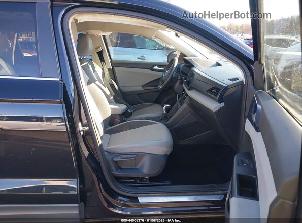 3VVLX7B2XNM067386 2022 VOLKSWAGEN TAOS Black Widok wnętrza z przodu