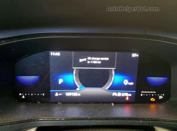 3VVRX7B27NM033304 2022 VOLKSWAGEN TAOS White Vista del cuadro de instrumentos