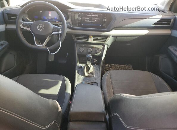 3VVRX7B28NM009612 2022 VOLKSWAGEN TAOS White Вид панелі приладів