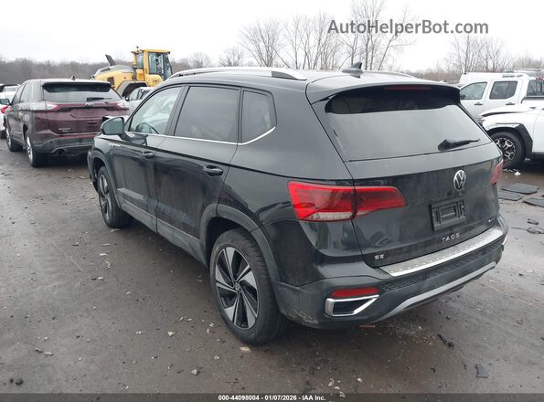 3VVUX7B29PM369937 2023 VOLKSWAGEN TAOS Черный Задняя левая четверть