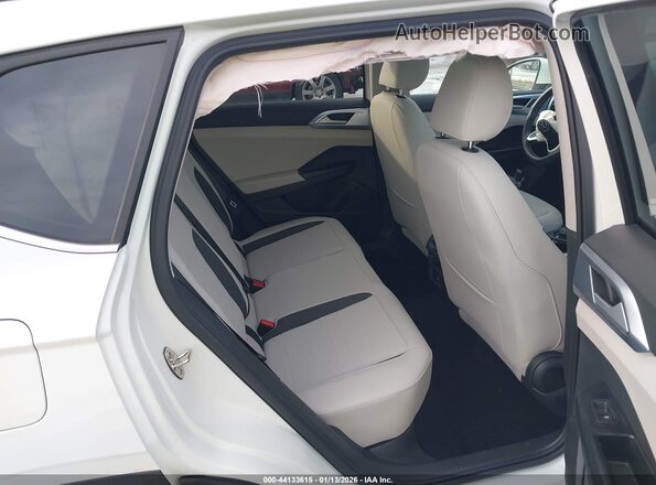 3VVVC7B21SM080074 2025 VOLKSWAGEN TAOS White Widok naklejki z numerem VIN