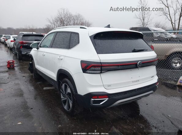 3VVVC7B23SM033497 2025 VOLKSWAGEN TAOS Белый Задняя левая четверть