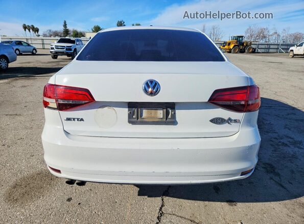 3VW267AJ8GM260626 2016 VOLKSWAGEN JETTA White Widok z tyłu
