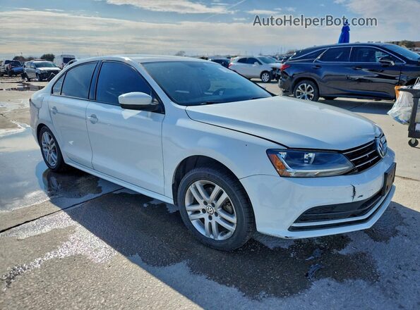 3VW2B7AJ2JM251973 2018 VOLKSWAGEN JETTA Белый Передняя правая четверть