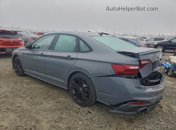3VW2T7BU7NM003360 2022 VOLKSWAGEN JETTA Gray Rear left