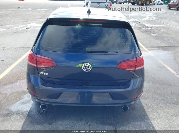3VW447AU4JM267167 2018 VOLKSWAGEN GOLF Blue 
