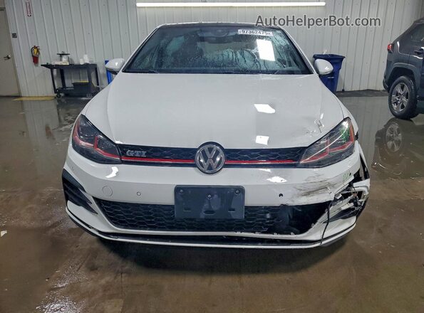 3VW547AU4JM261891 2018 VOLKSWAGEN GTI Белый Вид спереди