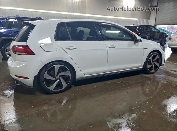 3VW547AU4JM261891 2018 VOLKSWAGEN GTI Белый Задняя правая четверть