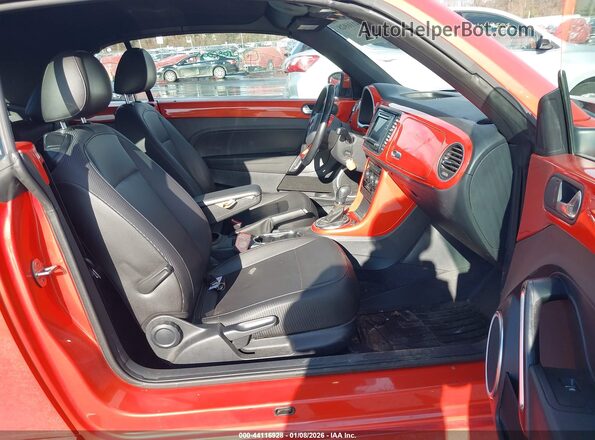 3VW5DAAT9KM510286 2019 VOLKSWAGEN BEETLE Orange Սալոնի դիմացի տեսք