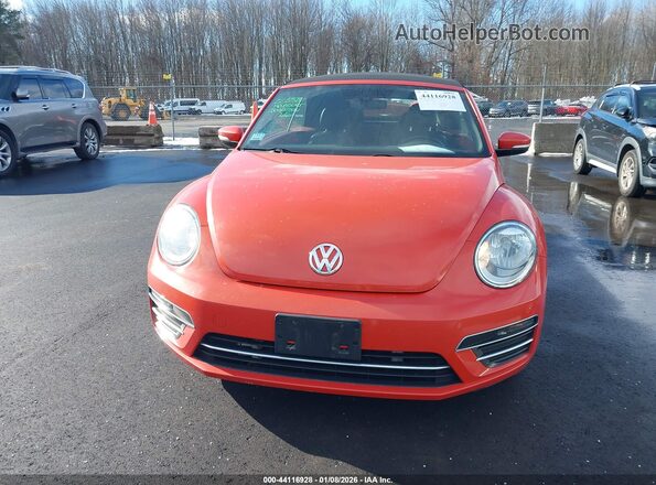 3VW5DAAT9KM510286 2019 VOLKSWAGEN BEETLE Orange Սարքավորումների վահանակի տեսք