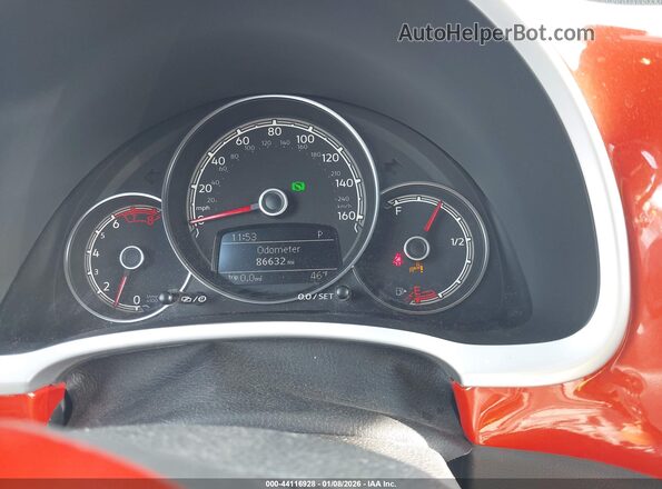 3VW5DAAT9KM510286 2019 VOLKSWAGEN BEETLE Orange 