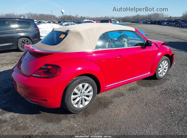 3VW5DAATXKM501306 2019 VOLKSWAGEN BEETLE Red Հետևի աջ