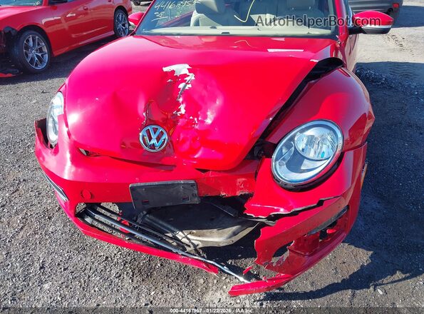 3VW5DAATXKM501306 2019 VOLKSWAGEN BEETLE Red Դիմացի տեսք
