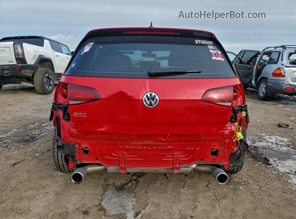 3VW5T7AU2KM016849 2019 VOLKSWAGEN GTI Красный 
