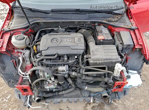 3VW5T7AU2KM016849 2019 VOLKSWAGEN GTI Красный 