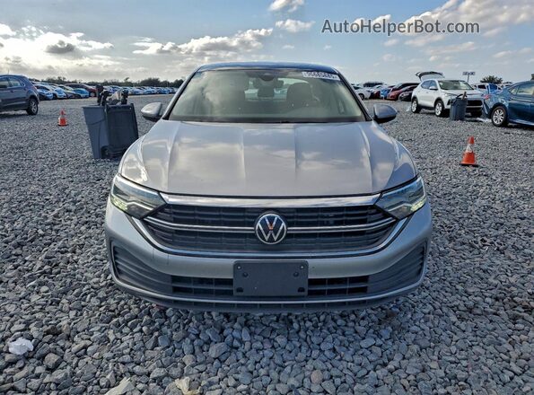 3VW7M7BU3NM001611 2022 VOLKSWAGEN JETTA Silver Вид спереду