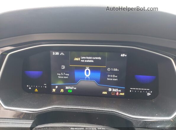 3VW7M7BU7NM010702 2022 VOLKSWAGEN JETTA Gray უკანა სავარძლების ხედი