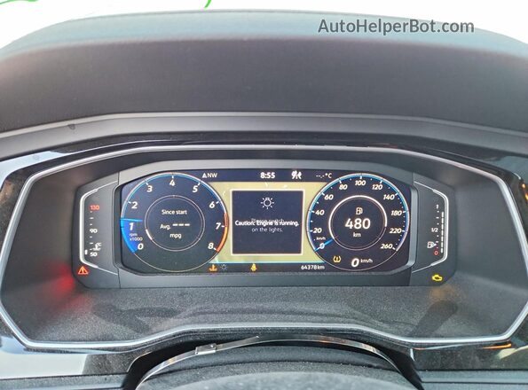 3VW8T7BU2RM084574 2024 VOLKSWAGEN JETTA Серый Вид щитка приборов
