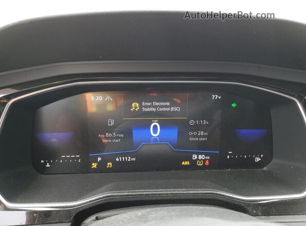 3VWBM7BU9PM024386 2023 VOLKSWAGEN JETTA Черный Вид щитка приборов