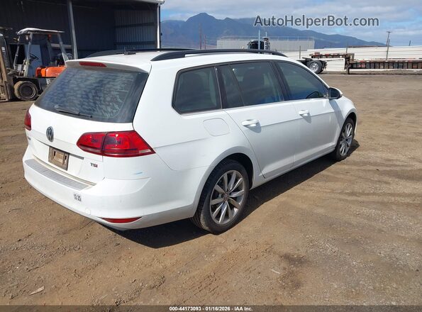 3VWC17AU0HM507474 2017 VOLKSWAGEN GOLF White Задня права чверть