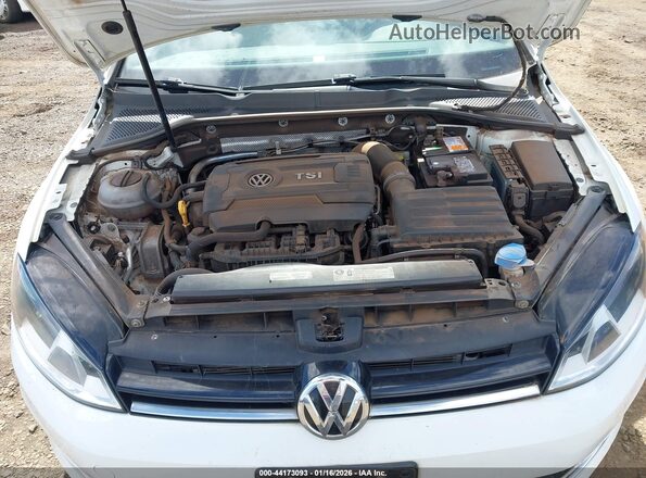 3VWC17AU0HM507474 2017 VOLKSWAGEN GOLF White Вид спереду