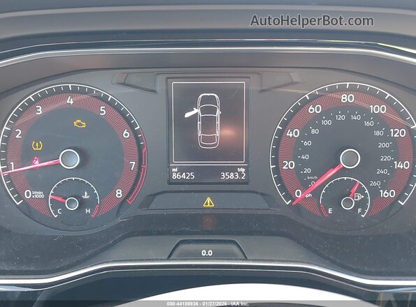 3VWC57BU7KM050494 2019 VOLKSWAGEN JETTA White უკანა სავარძლების ხედი