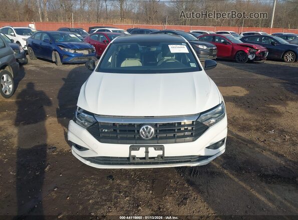 3VWC57BUXMM014009 2021 VOLKSWAGEN JETTA White Widok zestawu wskaźników