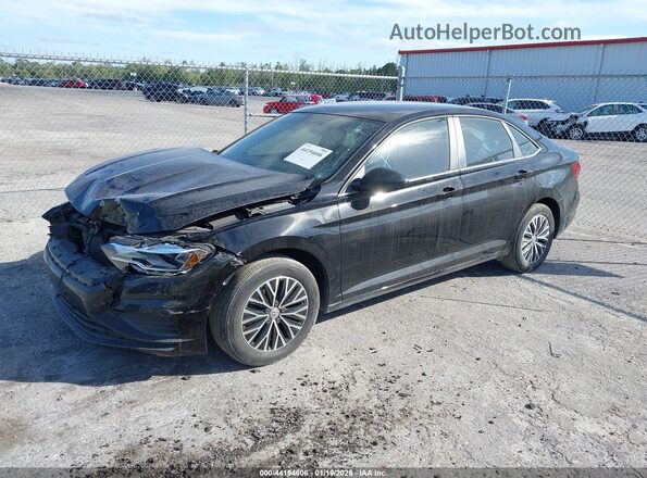 3VWCB7BU2LM014108 2020 VOLKSWAGEN JETTA Black Vista tres cuartos delantera izquierda