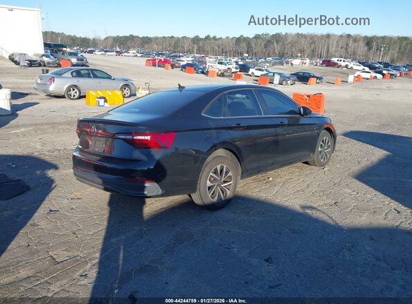 3VWCM7BU8NM021058 2022 VOLKSWAGEN JETTA Черный Задняя правая четверть