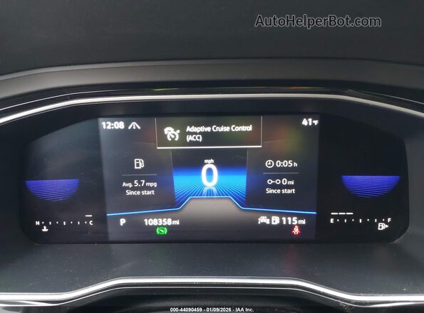 3VWEM7BU3NM003267 2022 VOLKSWAGEN JETTA Gray Հետևի նստատեղերի տեսք