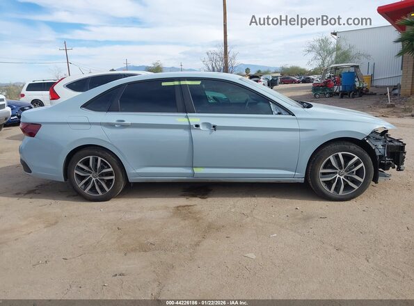 3VWEX7BU5SM076790 2025 VOLKSWAGEN JETTA Blue Սալոնի 360 աստիճան տեսք