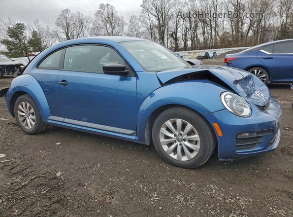 3VWF17AT9HM609991 2017 VOLKSWAGEN BEETLE Blue წინა მარჯვენა