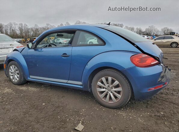 3VWF17AT9HM609991 2017 VOLKSWAGEN BEETLE Blue უკანა მარცხენა