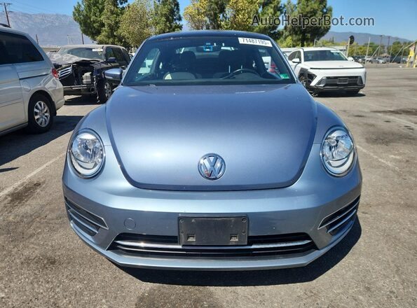 3VWFD7AT2KM703970 2019 VOLKSWAGEN BEETLE Silver წინა ხედი