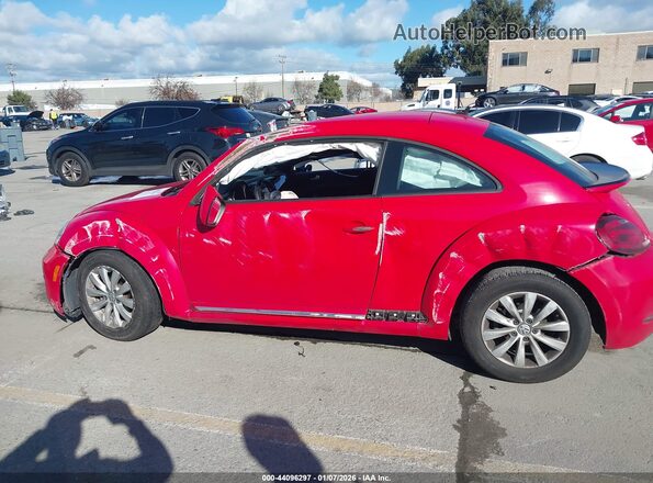 3VWFD7AT4KM717921 2019 VOLKSWAGEN BEETLE Красный Вид щитка приборов