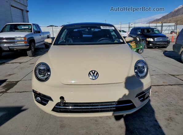 3VWFD7AT8KM719087 2019 VOLKSWAGEN BEETLE Yellow 