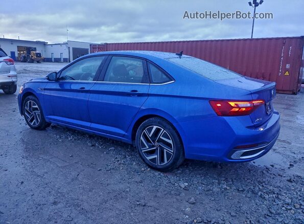 3VWGM7BU9NM026092 2022 VOLKSWAGEN JETTA Синий Задняя левая четверть