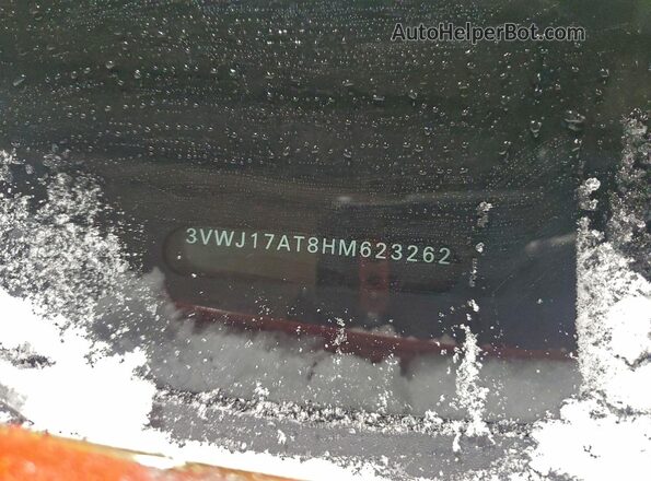 3VWJ17AT8HM623262 2017 VOLKSWAGEN BEETLE Orange 