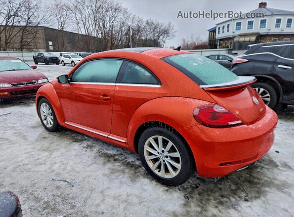 3VWJD7AT0KM718817 2019 VOLKSWAGEN BEETLE Orange 