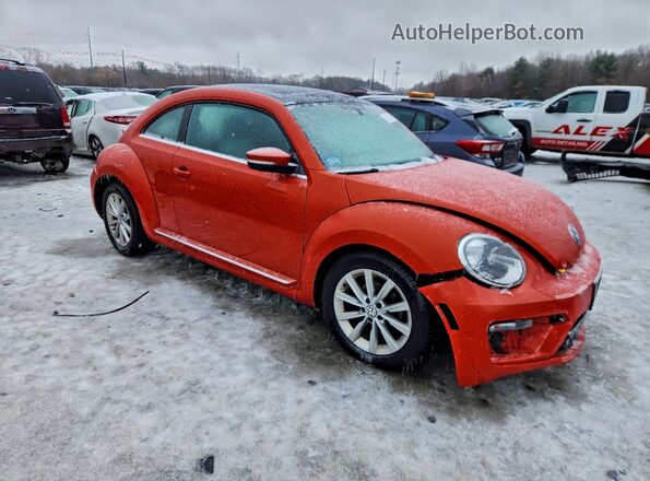 3VWJD7AT0KM718817 2019 VOLKSWAGEN BEETLE Orange 